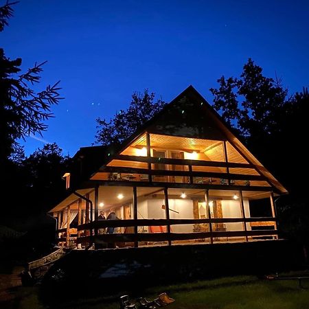 Domek Serce Lasu Hutki ภายนอก รูปภาพ