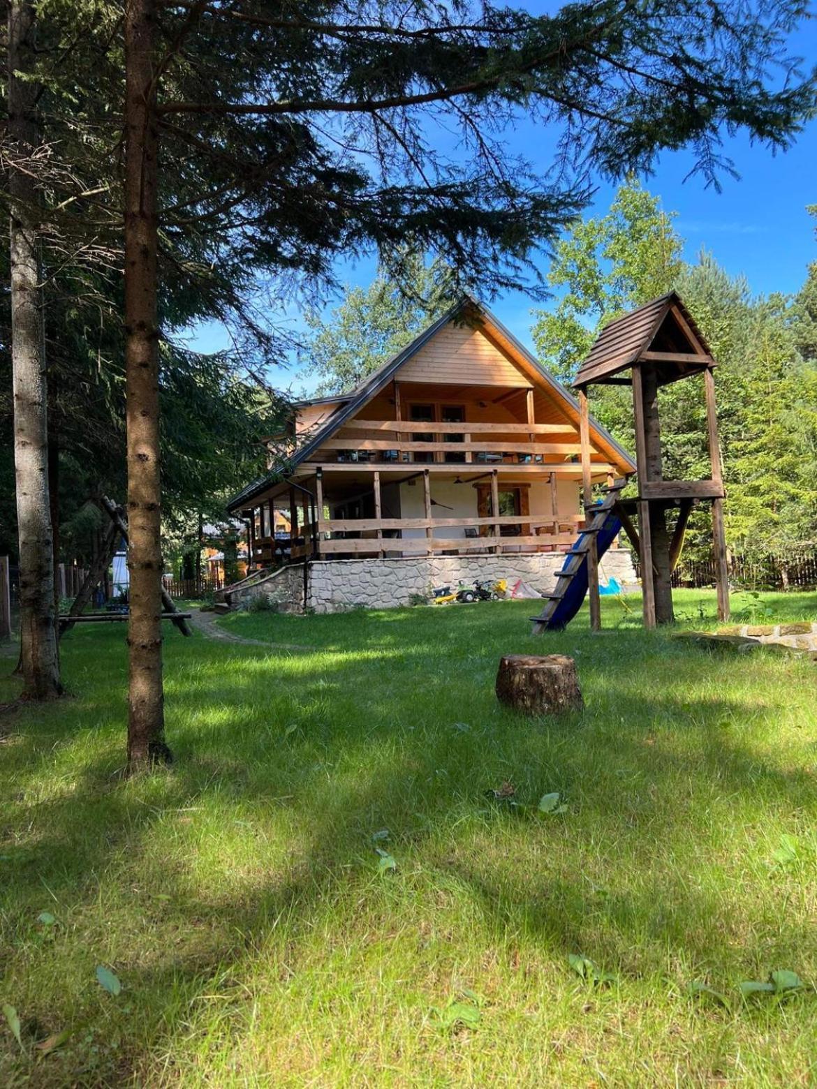 Domek Serce Lasu Hutki ภายนอก รูปภาพ